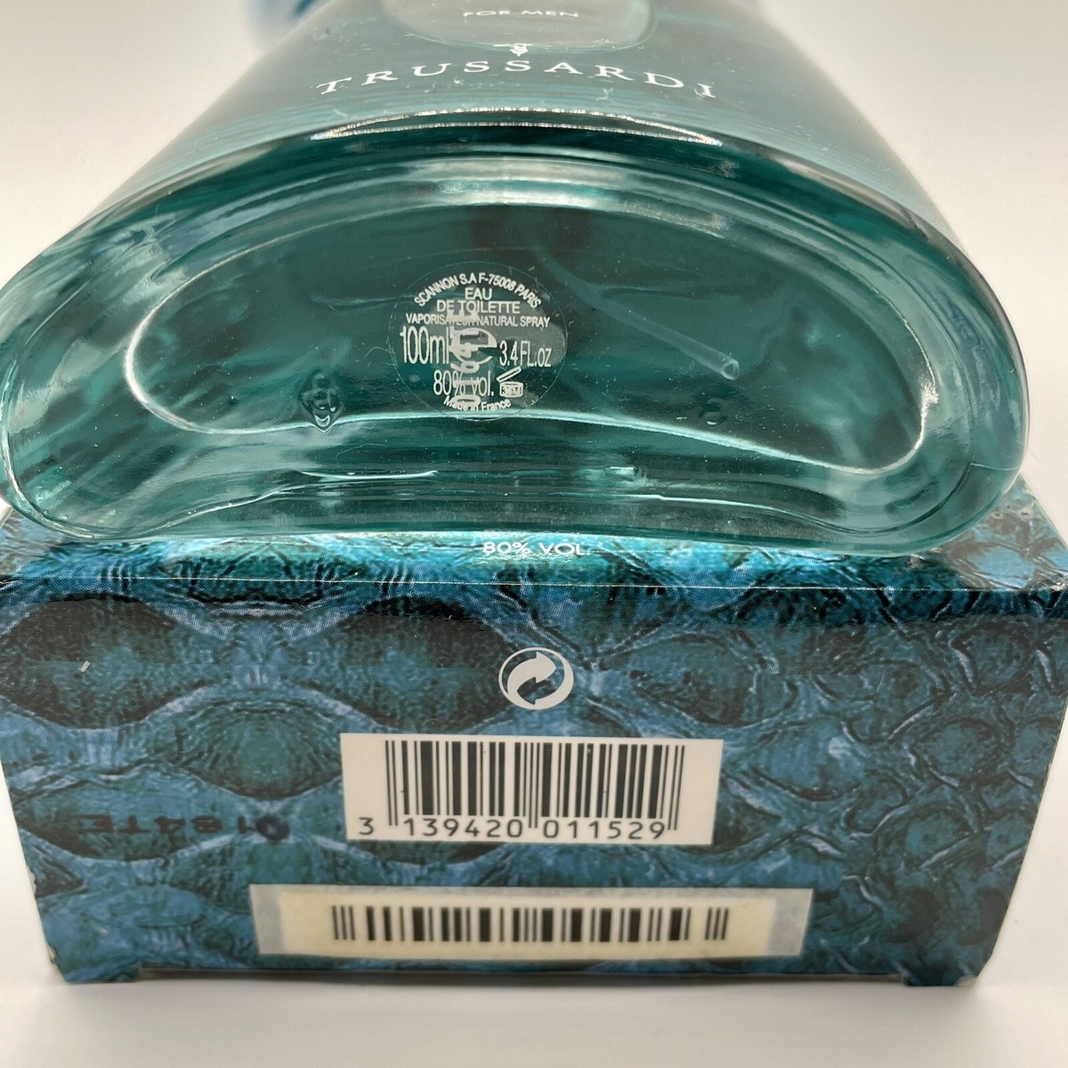トラサルディ パイソン フォーメン オードトワレ 100ml PYTHON Trussardi For Men Cologne EDT Spray 3.4oz /100ml
