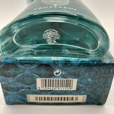 PYTHON Trussardi For Men Cologne EDT Spray 3.4oz 100ml Rare - NEW