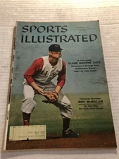 1957 Sports Illustrated CINCINNATI Reds ROY McMILLAN The Best NOT GOOD ENOUGH