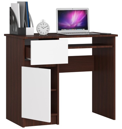 Schreibtisch Klein mit Schubladen | Office Desk | Computertisch | Links-Rechts ! - Bild 54 von 85