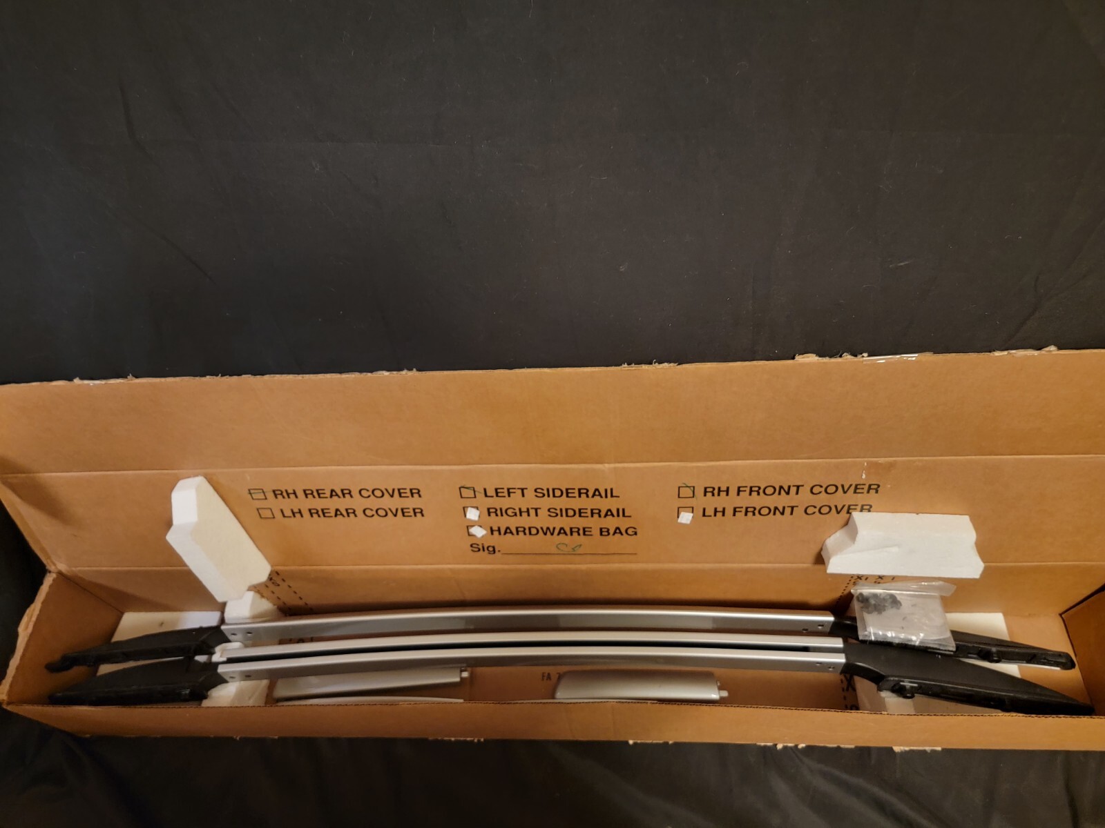 OEM Roof Rack Side Rails Mazda CX5 Silver 20132016 eBay