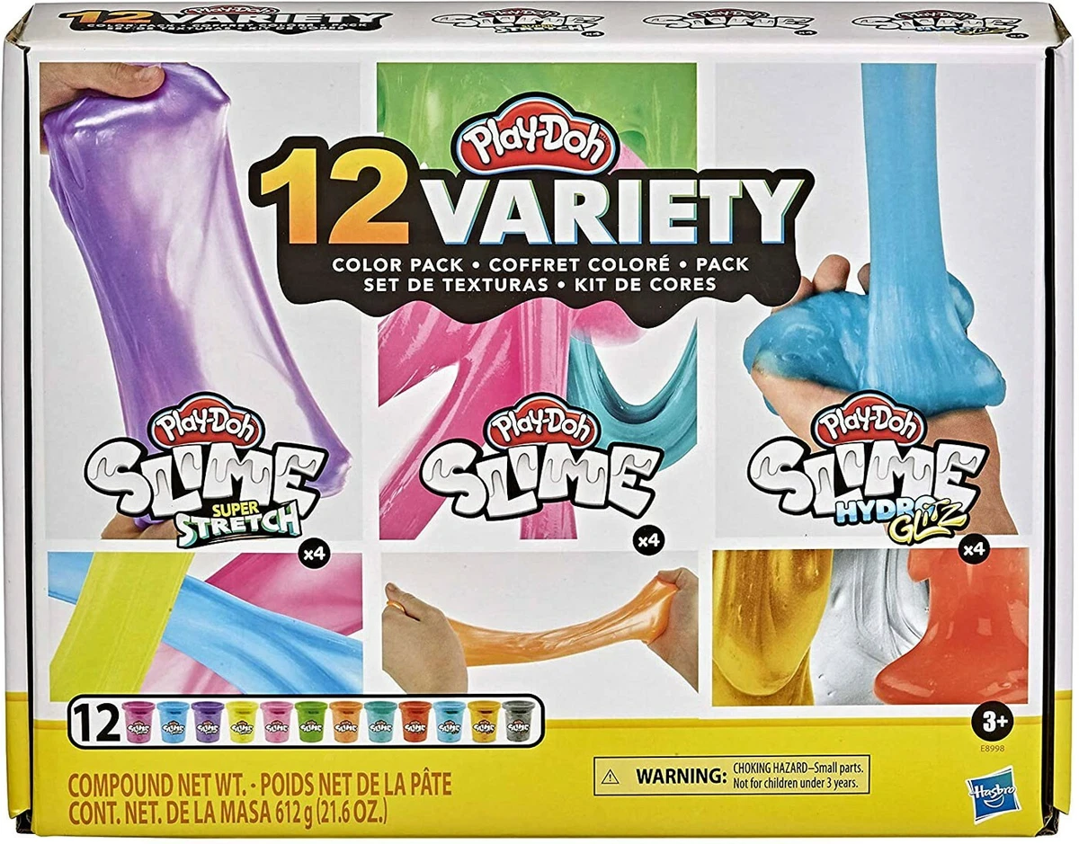Play Doh Slime 12 Variety Color Pack 21.6 Ounce Slime 12 Pack eBay