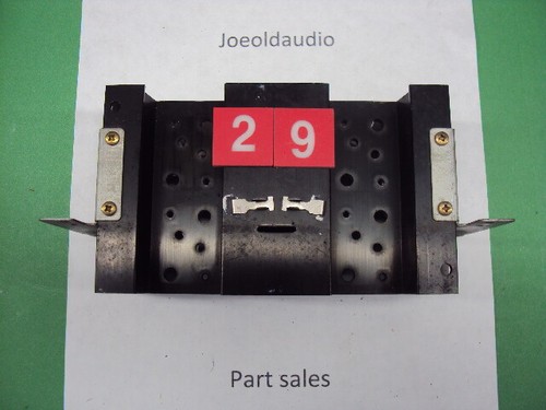 Sansui 6060 or 5050 Original Heat Sink. Sockets Removed Parting Out 6060 or 5050