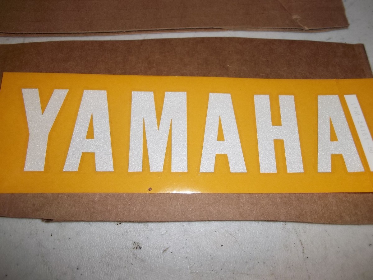 0 YAMAHA FZ750 YAMAHA EMBLEM DECAL FZ 750 1FM-24161-00-00 | eBay