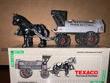 ERTL Texaco Horse and Tanker Coin Bank Collectors Series 8 9390VP
