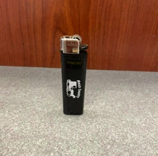 Vintage Amish Country Disposable Plastic Lighter NON WORKING King Brand Black