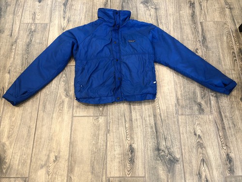 90s PATAGONIA Fleece Lined Blue White 