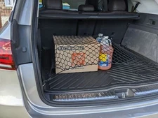 Rear Trunk Floor Style Web Cargo Net for MERCEDES-BENZ GLE-CLASS W167 2020-2024