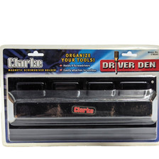 Magnetic Screwdriver Holder Powder Coated Steel Attach To Toolbox Holds 9