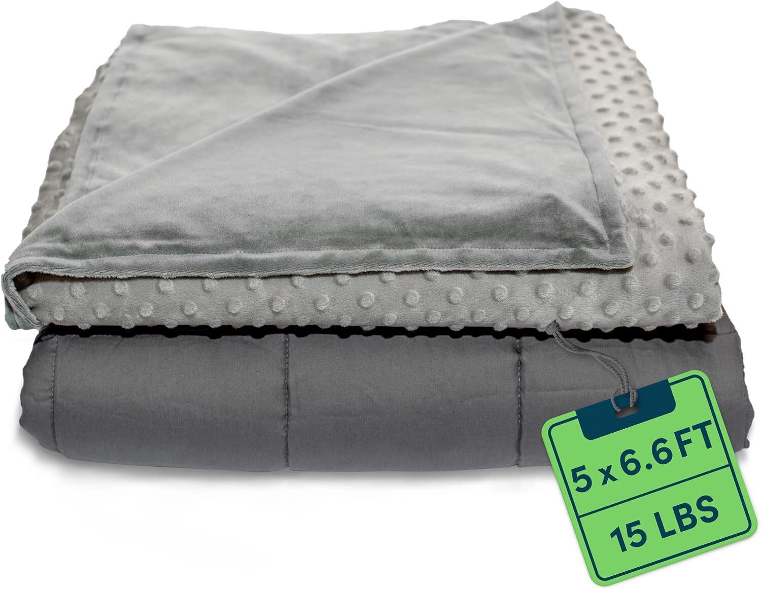 Quility Weighted Blanket w/Soft Cover - Heavy Blanket, 60