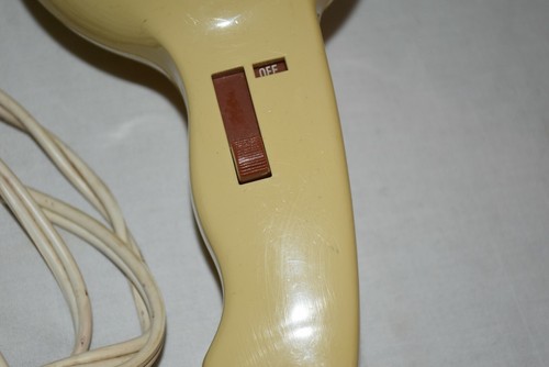VINTAGE Sears 1200 watt #253-8770 HAIR DRYER WORKS GREAT EUC - Picture 4 of 8