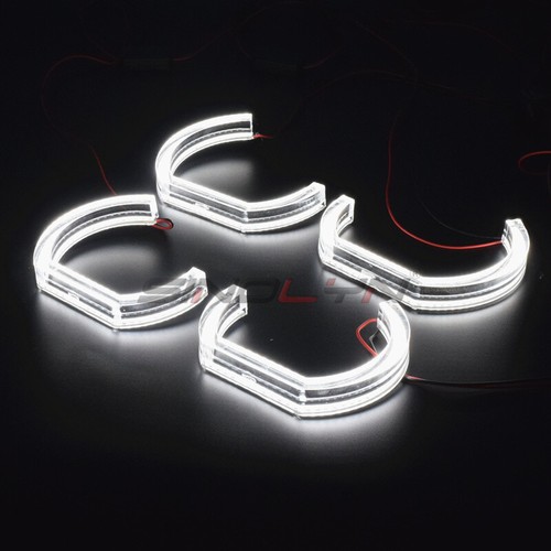 LED Angel Eyes For BMW X5 E53 Halo Rings DRL DTM M4 Style Acrylic Accessories - Picture 12 of 12