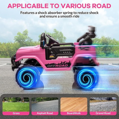 24V Kids Ride On UTV Car for Kids Electric Car Toys 4 Wheeler Off-Road W/Remote - Picture 45 of 78
