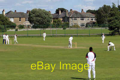 Photo 6x4 A cricket match at St Boswells The A68 road through the village c2015