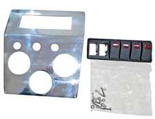 RUV Motorsports RUV-20311 Ranger Dash Panel 3 - 2 5/8" Gauges w/Rocker Switches