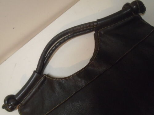 ROOTS LAUREN BAG COFFEE BROWN ITALIAN LEATHER $318CAD RETAIL +1 BONUs - Picture 6 of 11