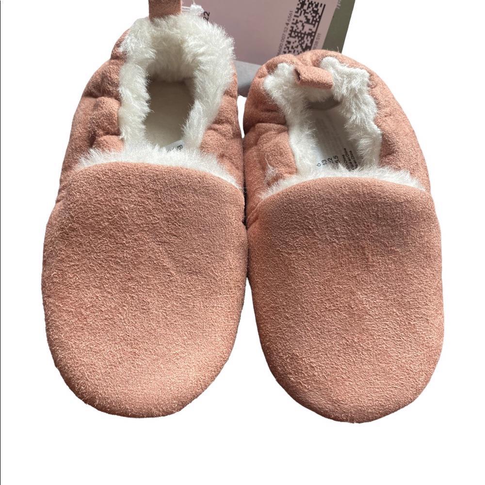 Hu0026amp;M Infant Faux Fur Pink Slippers Size 6 NWT | eBay