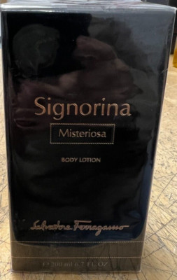 Salvatore Ferragamo Signorina Misteriosa Body Lotion for Women, 6.7 Oz