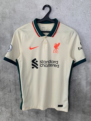 LIVERPOOL 2021 2022 AWAY FOOTBALL SHIRT #4 VIRGIL VAN DIJK