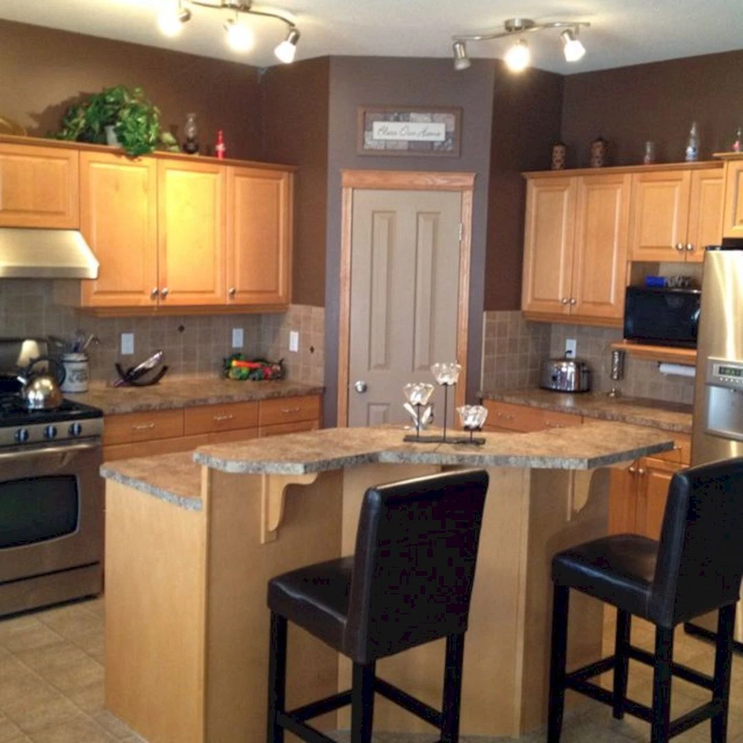 Warm Mocha Brown Wallpaper 51145308 Paste The Wall Thick Smooth Kitchen