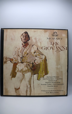 Mozart Don Giovanni - Philarmonia Carlo Maria Giulini 4 Record Set