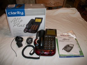 CLARITY ALTO PLUS -DIGITAL EXTRA LOUD BIG BUTTON SPEAKER PHONE