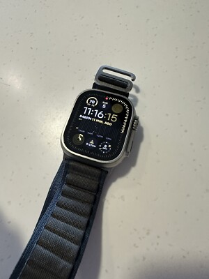 apple watch ultra 2 gps cellular titanium 49mm