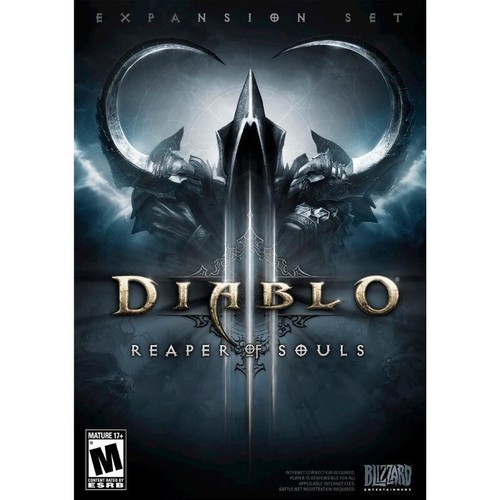 Diablo 3 III Reaper of Souls Expansion Set 2014 PC Game MAC