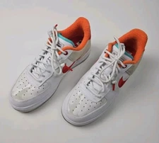 Nike Air Force 1 Chinese New Year White with Suede Sneaker - Size 7M/8.5W