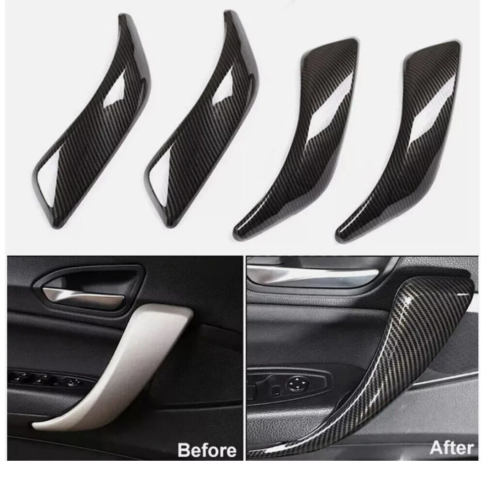 Juego de molduras interiores ABS de fibra de carbono para BMW Serie 1 F20 F21 116i 118i 120i M135i Foto 4 de 4