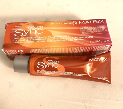Matrix Color Sync SPN Sheer Pastel Neutral  Demi-Permanent Hair Color 3.1oz