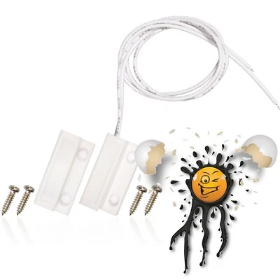 MARKENLOS MC-38 ESP32 Fenster Tür Magnet Schalter Türschalter +Kabel Sensor 100VDC 300mA