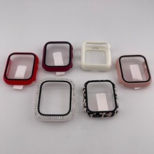 Apple Watch Case Lot 6 Various Size Materials Mens Womens Good For Resale