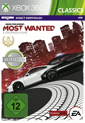 Need for Speed: Most Wanted (Microsoft Xbox 360, 2014) komplett m. Anleitung CiB
