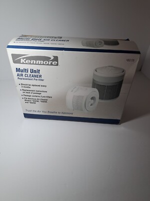 2 New Genuine Kenmore 83125 Multi Unit Air Cleaner Replacement Pre-filter Wow