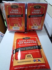Card Saver 1  Semi Rigids  2packs Of 50 Plus ...