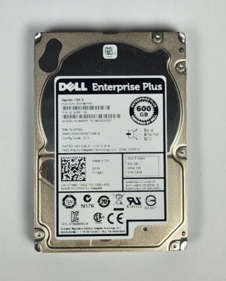 Dell Enterprise Plus 600GB 10K 2.5'' SAS Drive ST9600205SS 9TG066-158 7149N