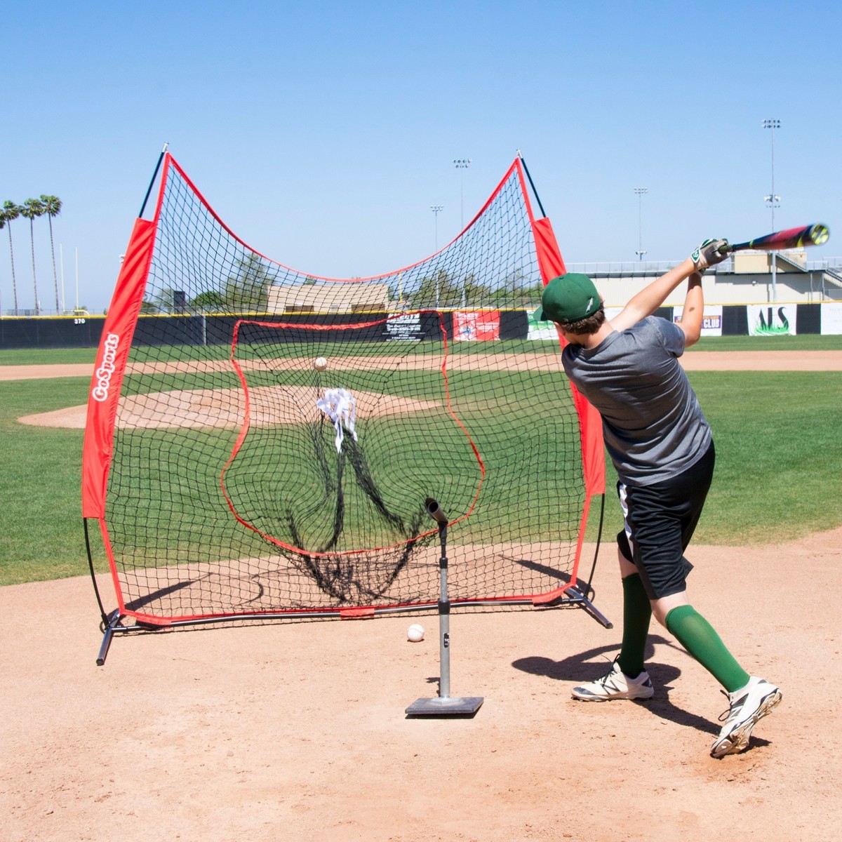 Filet Baseball Softball GoSports Filet De Remplacement Baseball/softball GoSports - 7 Pieds X 7 Pieds (environ 2.13m) - Neuf Carplay 207
