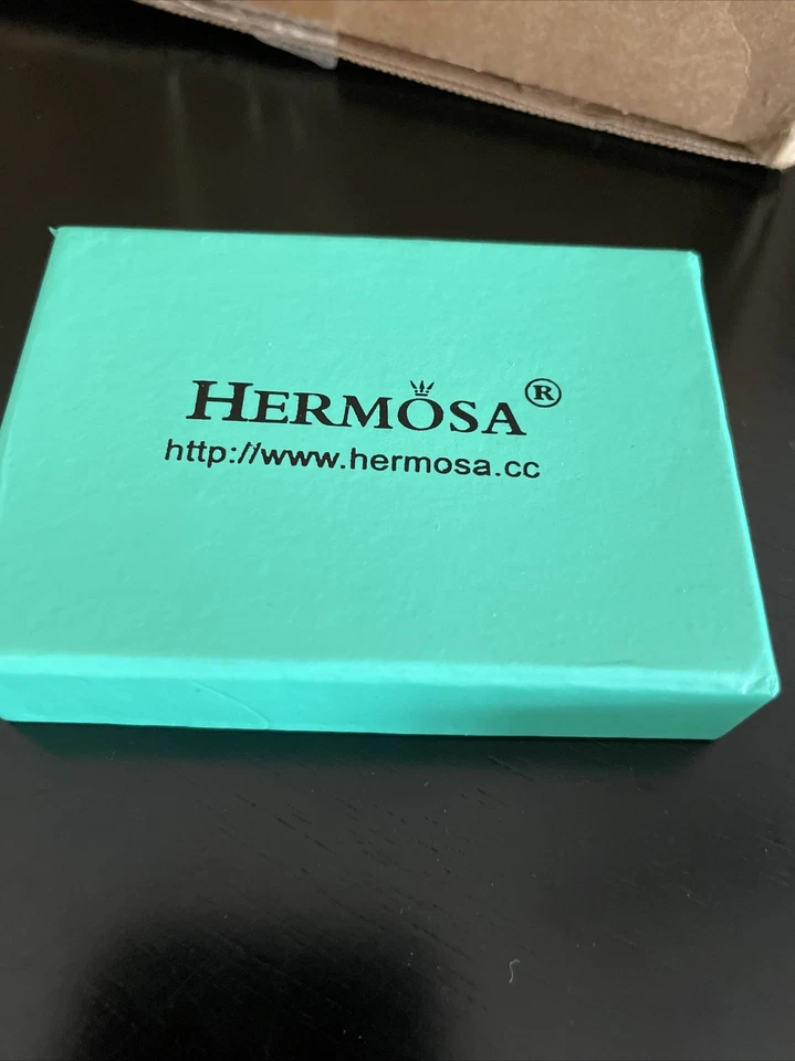 Hermosa Colgante Plata de Ley Floral Caja Original Foto 2 de 4