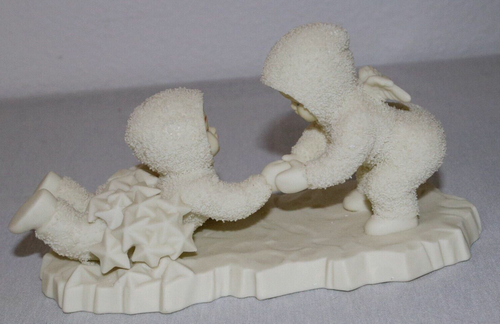 Department 56 Snowbabies HELP ME, I'M STUCK! with Box Vtg Christmas Decoration - Picture 7 of 11