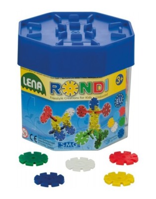 ** Valigetta Bricks ** valigetta costruzioni per bambini da 125 pezzi