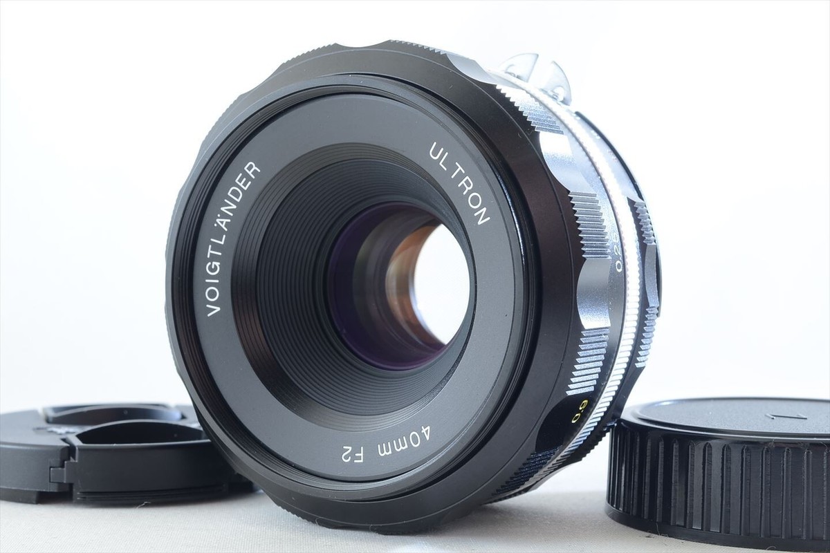 Mint] Voigtlander Ultron 40mm f2 Aspherical SL II Nikon Ai-s