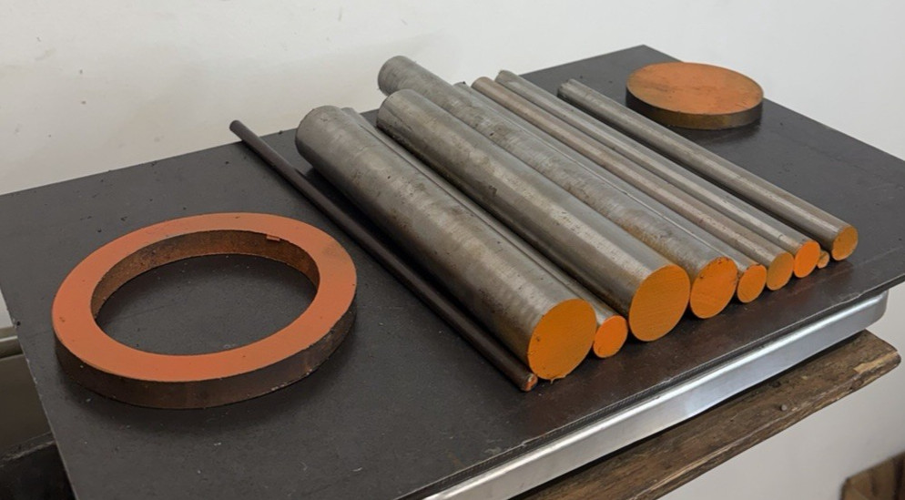 52100 Alloy Steel Round Bars &ndash; CD & HR &ndash; 12 PCS &ndash; 20.40 LBS &ndash; Machining Lot