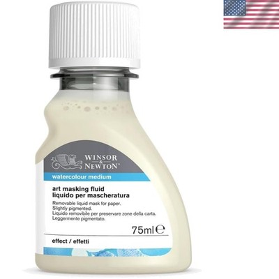 WN Art Masking Fluid 2.54 Fl Oz - Washable Solution for Protective Art Layering