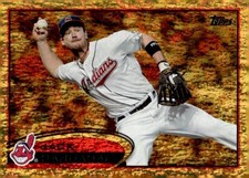 2012 Topps Gold Sparkle #541 Jack Hannahan Cleveland Indians