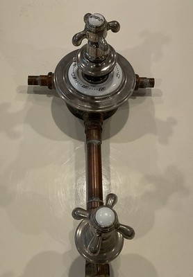 Waterworks Shower Faucet Temperature Hot/Cold On/Off Used