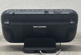 NINTENDO Wii U 32GB Black GamePad W/Docking Station/Power Cord TESTED WORKS