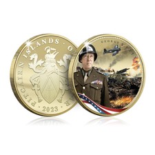 American Patriot Gold Coin Series - USA Military Leaders - George S. Patton