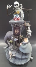 Disney "Nightmare Before Christmas" 2003 Jack's '10th Anniversary' Globe READ