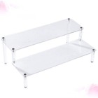 Acryl Aufbewahrungsregal Puppe Spielzeughalter Auto Modell Dispaly Stand Tisch